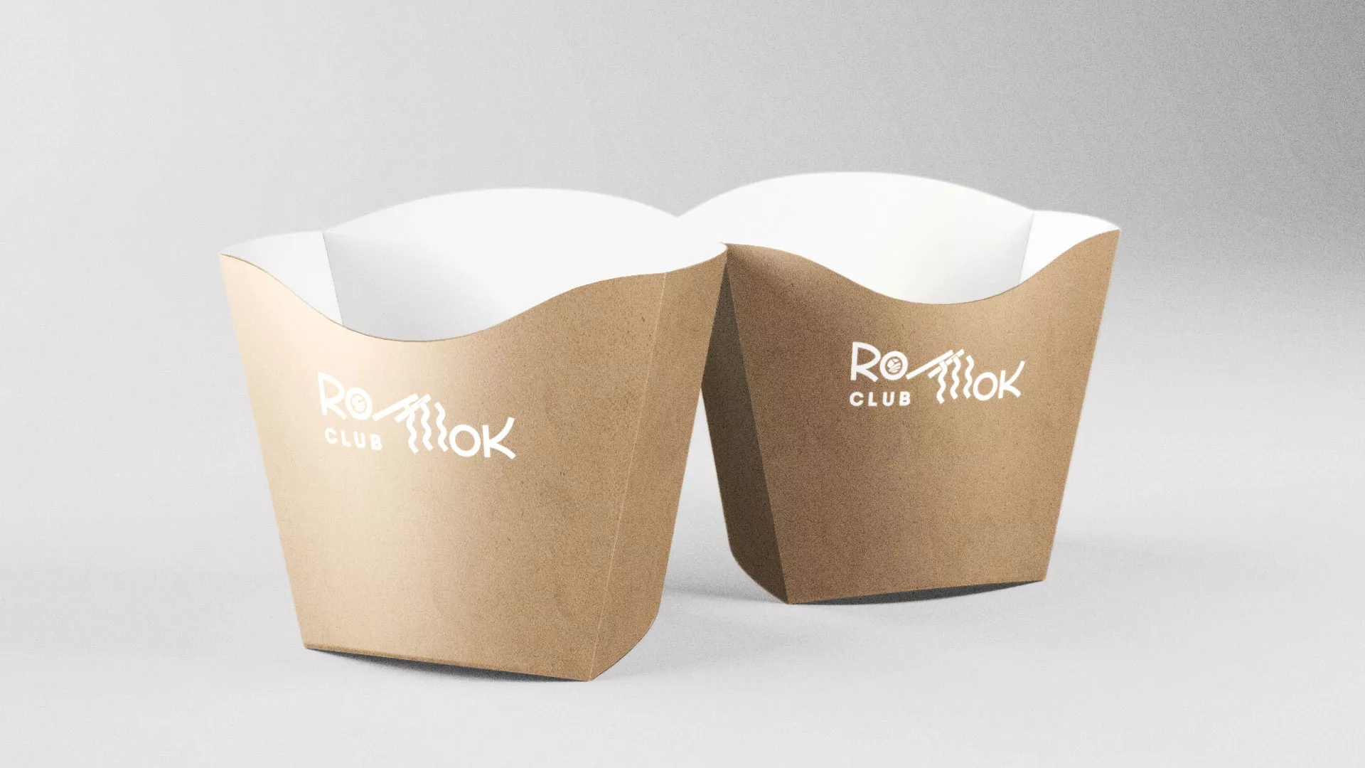 Создание логотипа суши-бара «Roll Wok Club» в Мамадыше