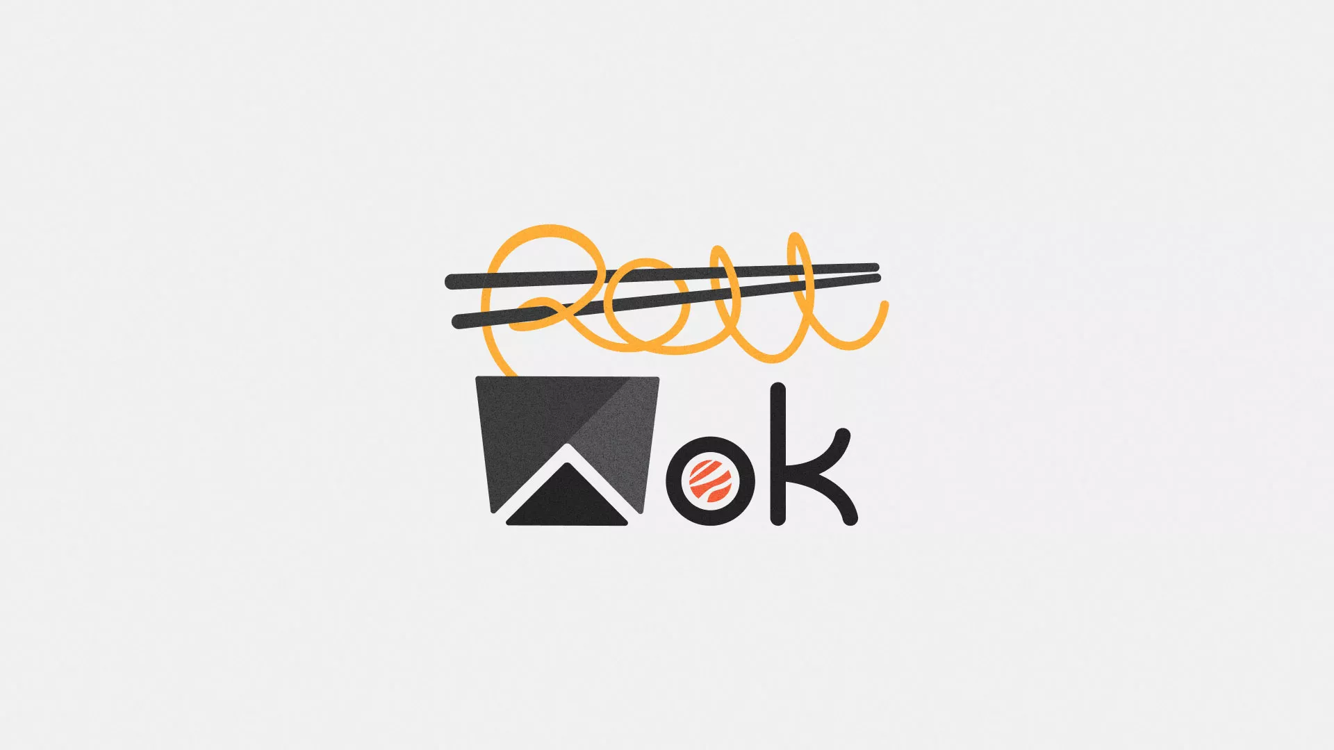 Разработка логотипа в Мамадыше для суши-бара «Roll Wok Club» Разработка логотипа в Мамадыше для суши-бара «Roll Wok Club»